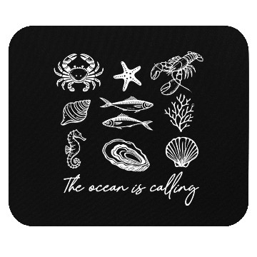 Discover Summer vacation the ocean is calling Mouse Pads