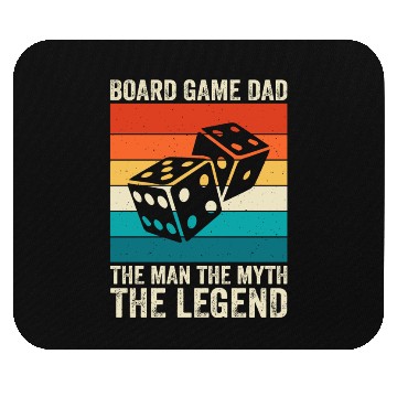 Discover Board game dad Mouse Pads