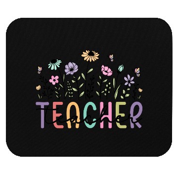 Discover Floral Teacher Appreciation Teacher Mouse Pads
