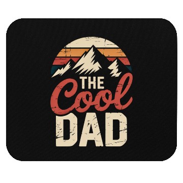 Discover Retro Cool Dad Hiking Mouse Pads