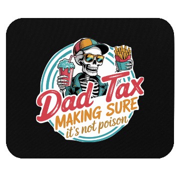 Discover Funny Cool Skeleton Mouse Pads