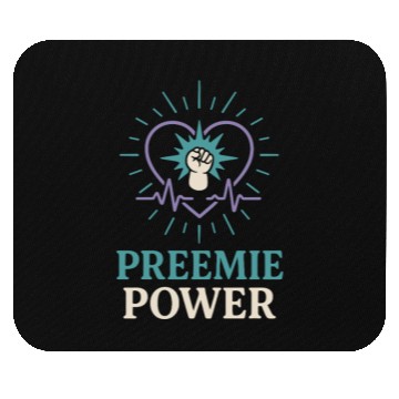 Discover NICU Parent Pride Preemie Warrior Neonatal Mouse Pads