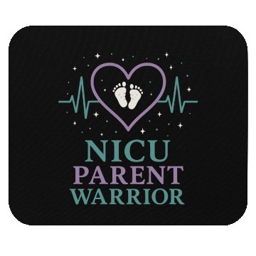 Discover NICU Parent Pride Preemie Warrior Neonatal Mouse Pads