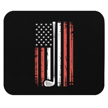 Discover Patriotic Golf Mouse Pads | American Flag Golf