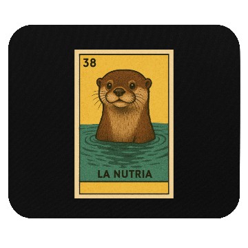 Discover LA NUTRIA - THE OTTER - LA LOTERÍA Mouse Pads