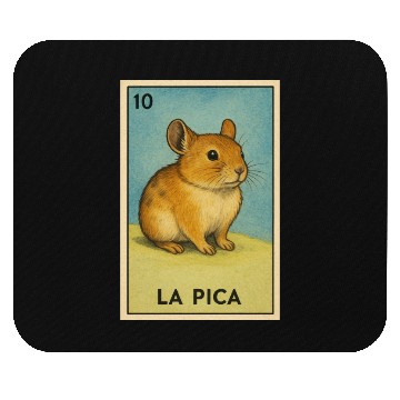 Discover LA PICA - THE ROCK RABBIT - LA LOTERÍA Mouse Pads