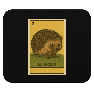 Discover EL ERIZO - THE HEDGEHOG - LA LOTERÍA Mouse Pads