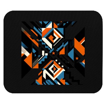 Discover Abstract Angular Star Mouse Pads