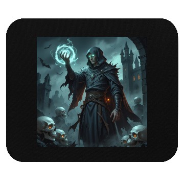 Discover Dark Wizard Summoning Spell Mouse Pads