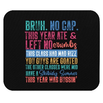 Discover Gen a Slang Teachers Happy Last Day Mouse Pads