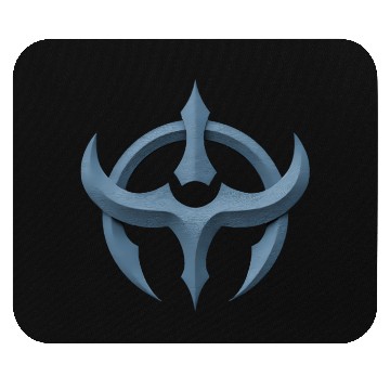 Discover Bold Grey Icon Wear Your Symbol Cool Graphic Mouse Pads