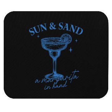Discover Beach Vacation Sun Sand Mouse Pads