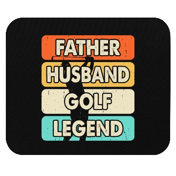 Discover Father husband golf legend Mouse Pads