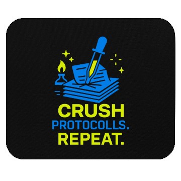 Discover Clinical Lab Tech Diagnostic Science Data Nerd Mouse Pads