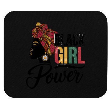 Discover Juneteenth BLACK GIRL Power Mouse Pads