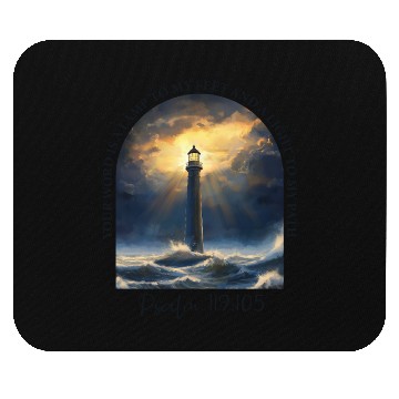 Discover Christian Bible Verse Psalm 119 Mouse Pads