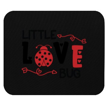 Discover Valentine Little Love Bug Mouse Pads