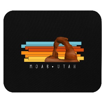 Discover Moab Arch Painting Mouse Pads