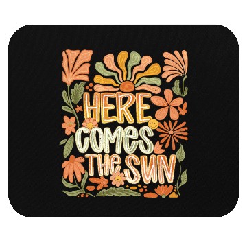Discover Here Come the Sun Summer Vacation Mouse Pads