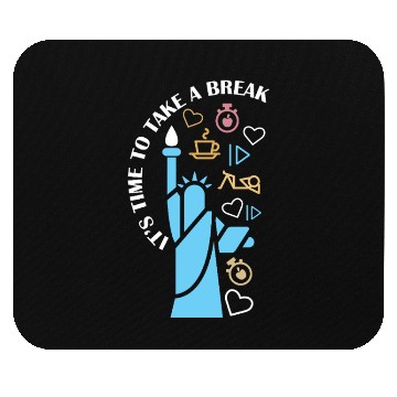 Discover Inspirational Liberty and Wellness Theme Mouse Pads