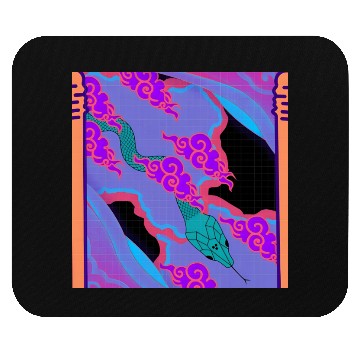 Discover Storm Serpent Mouse Pads
