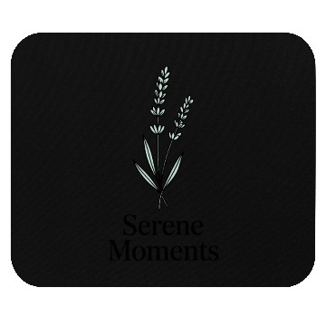 Discover Serene Moments Lavender Calm Mouse Pads