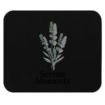 Discover Serene Moments Lavender Calm Mouse Pads