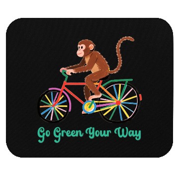 Discover Go Green Your Way Mouse Pads