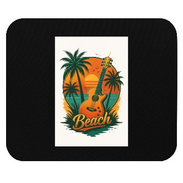 Discover beach Mouse Pads