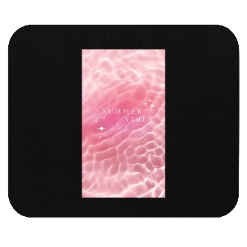 Discover Pink Summer Vibes - Aesthetic Girly Mouse Pads