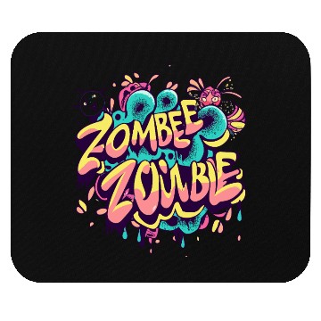 Discover Zombee Zombie Graffiti Mouse Pads