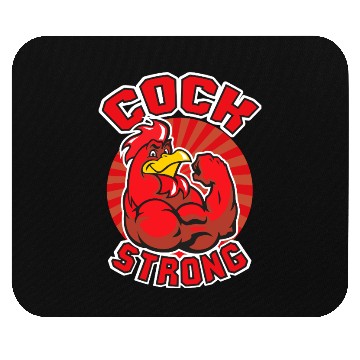 Discover Cock Strong Mouse Pads