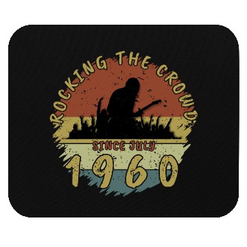 Discover 65th Birthday Rocking The Crowd GIT 07/1960 Mouse Pads