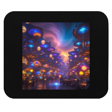 Discover Alien Bazaar Mouse Pads