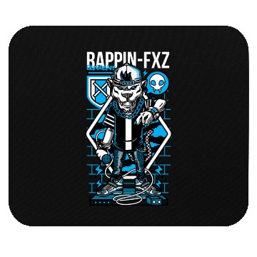 Discover "Beast Flow: Street Rap Alpha" Mouse Pads