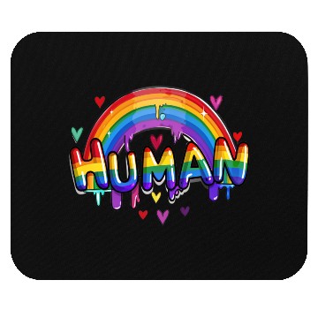 Discover LGBT Human pride Mouse Pads