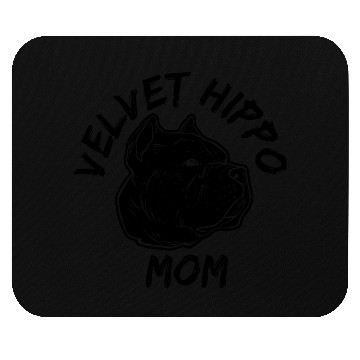 Discover Velvet Hippo Mom – Bully Dog Lovers Mouse Pads