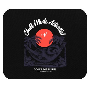Discover Chill Mode Activated – Sloth Hammock Paradise Mouse Pads