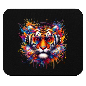 Discover Tiger Beats Mouse Pads