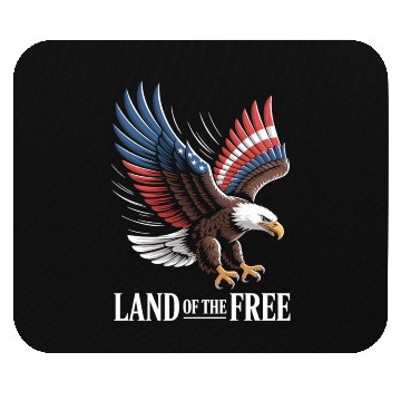 Discover Land of the Free Mouse Pads