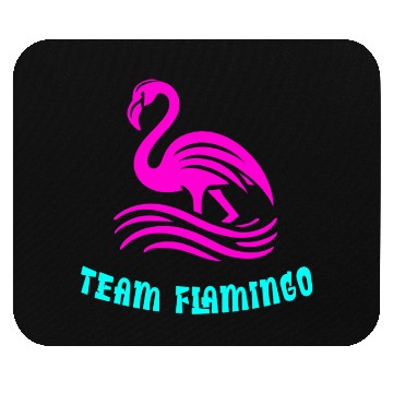 Discover Team Flamingo Mouse Pads