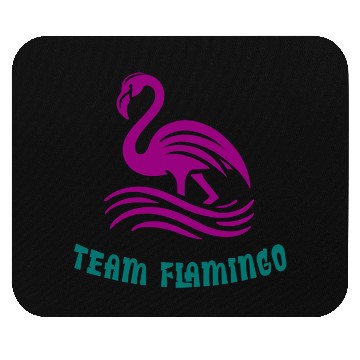 Discover Team Flamingo Mouse Pads
