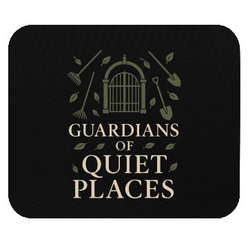 Discover Cemetery Worker Groundskeeper Graveyard Memorial Mouse Pads