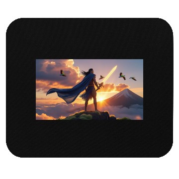 Discover Rise of the Lone Warrior Mouse Pads