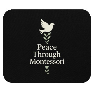 Discover Montessori Mom Life Calm Learning Child Mouse Pads