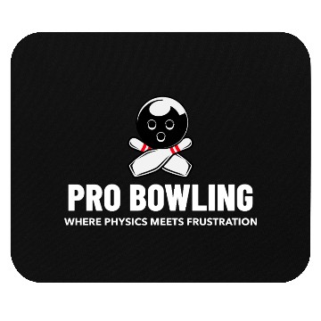 Discover Pro Bowling—Where Physics Meets Frustration Mouse Pads