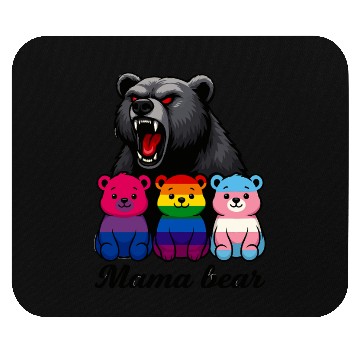 Discover Mama Bear Pride Cubs Mouse Pads