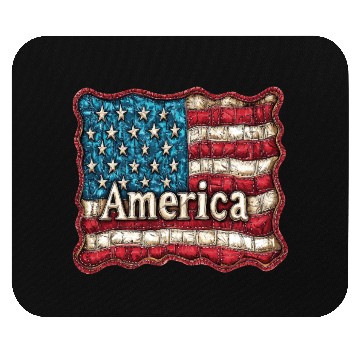 Discover American Flag Mouse Pads