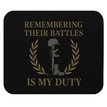 Discover Military Historian Battlefield Research War Mouse Pads