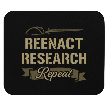 Discover Military Historian Battlefield Research War Mouse Pads